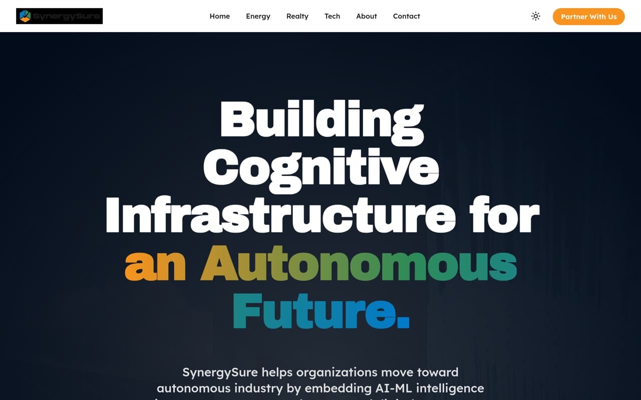 SynergySure Enterprises website